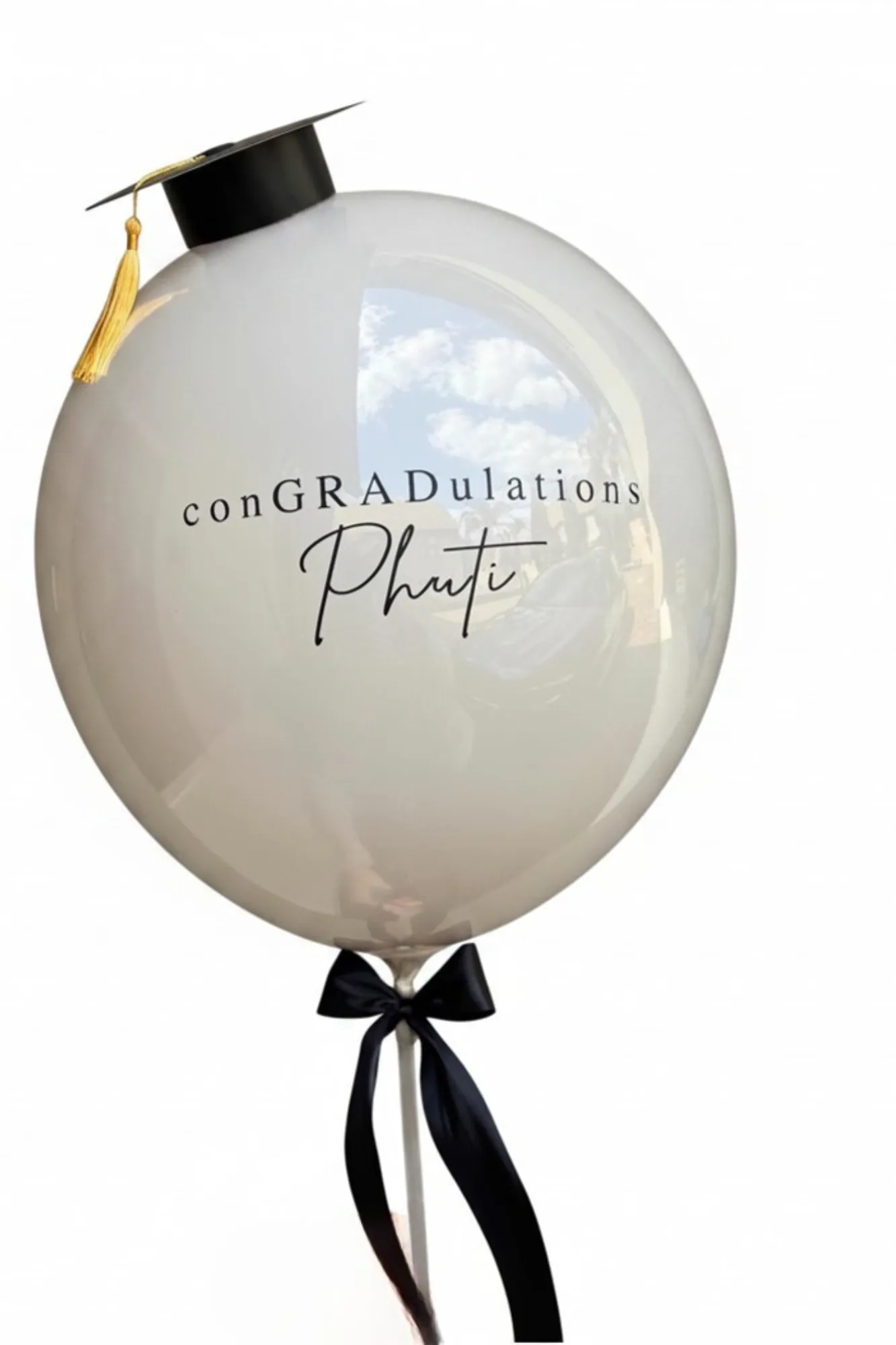 Abschluss-Ballon "conGRADulations"