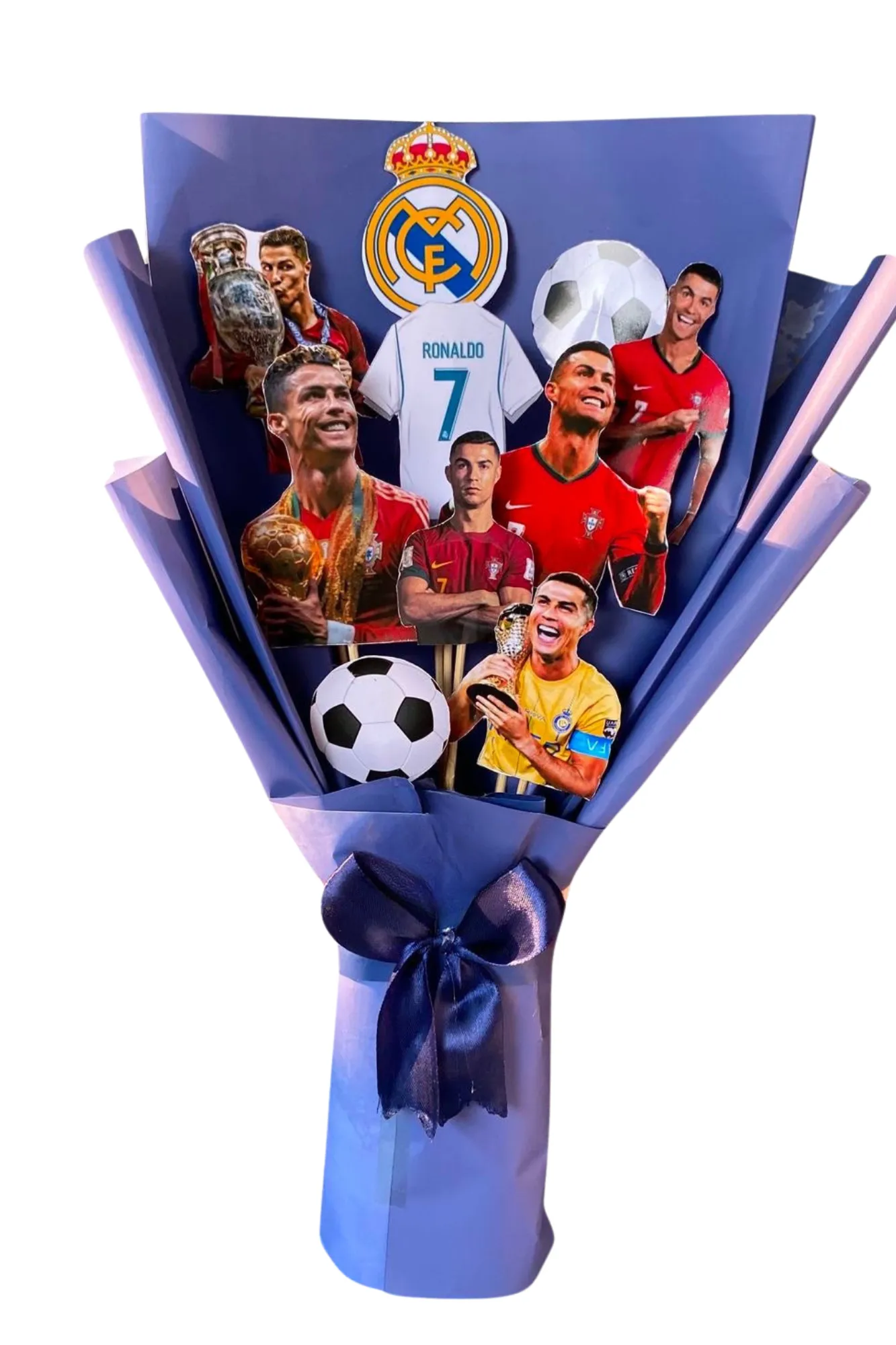 Fußball-Fan Strauß Ronaldo
