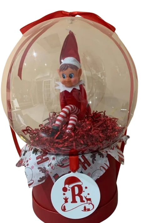 Weihnachts-Elf Bubble-Ballon