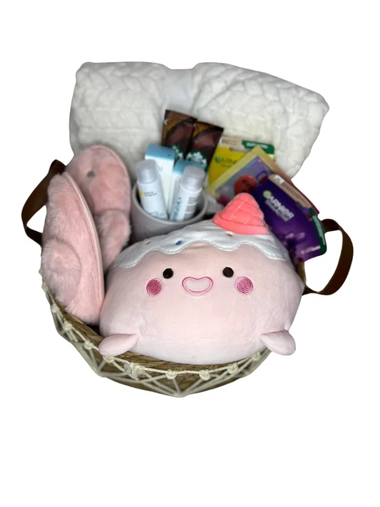 Wellness-Geschenkkorb Squishmallow